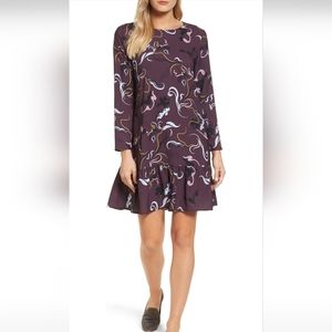 Halogen Ruffle Hem Dress